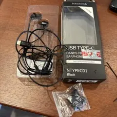 NAGAOKA USB Type-C 有線イヤホン NTYPEC01のサムネイル