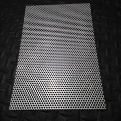 ステンレスパンチング板2枚セット端材