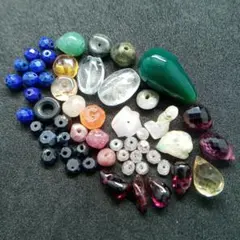 天然石　ビーズ　まとめ売り　オパール　ラピスラズリ　ガーネット