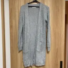 ロングカーディガン グレー CECIL McBEE