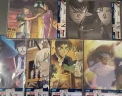 コナン くじ メモリアルカット クリアファイル 全種セット