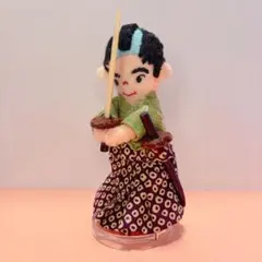 ＊ 市松人形 江戸縮緬 被布 8号〜10号 ロング ＊ 正絹 アンティーク 市松人形 江戸縮緬 被布 8号〜10号 ロング ＊ 正絹 アンティーク