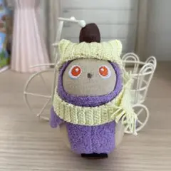 LOVOT ぬいぐるみチャーム ねこ耳帽子&マフラーセット 黄色