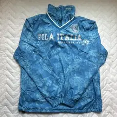 フィラゴルフウェア　中綿Vネックプルオーバーブルゾン　取り外しネックウォーマー付