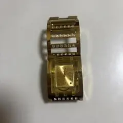 Swatch ゴールドカラー ラインストーン 腕時計のサムネイル