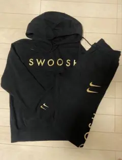 NIKE SWOOSH ⭐️セットアップフード付きジャージ上下セット✨