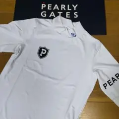 ⭐新品⭐PEARLYGATES⭐長袖モック⭐白⭐S⭐