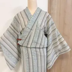浴衣・きもの兼用に 百合の花 萩 撫子 - メルカリ