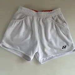 ヨネックス メッシュショートパンツ ホワイト