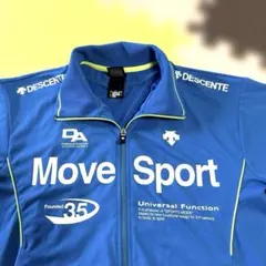 美品級 デサント/Move Sport 半ジャケ ブルー（水色） サイズLL