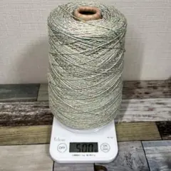 【新品未使用】多色糸 500g コーン巻き