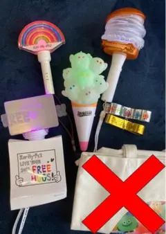 キスマイ　銀テ　ペンライト