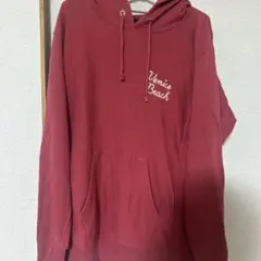 Champion Reverse Weave パーカー L ワインレッド