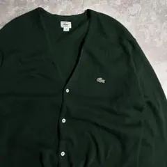 LACOSTE ラコステ カーディガン　グリーン　緑　IZOD USA製　90s