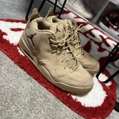 Jordan ベージュ スエード ハイカットスニーカー