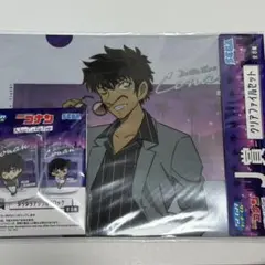 名探偵コナン　セガラッキーくじ　松田陣平　クリアファイルセット　アクリルブロック