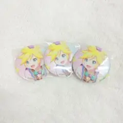 プロセカ 鏡音レン グリッター缶バッジまとめ売り スマドリ