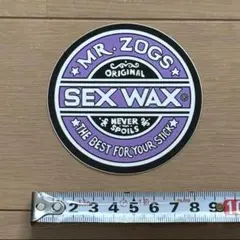 SEXWAX ステッカー パープル 紫 サーフィン