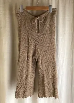 リネン100% カジュアルパンツ