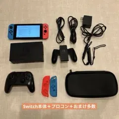 Nintendo Switch 初代 本体セット 純正プロコン/SDカード付