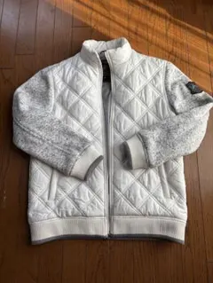 ホワイトダイヤモンドキルティングジャケット