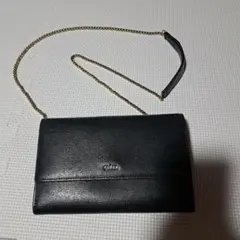 FURLA チェーンウォレット　ブラックのサムネイル