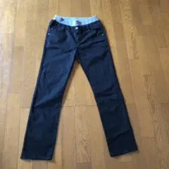 男の子 ストレッチ パンツ 黒 160 イオン