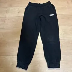 Puma ブラック スウェットパンツ