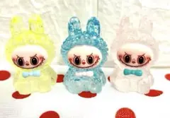 ラブブ　ミニフィギュア　ラメ　キラキララブブ　3体　マスコット