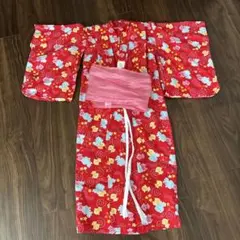 子供用浴衣　帯付き