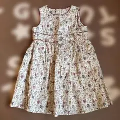 Bebe ワンピース　ノースリーブ　花柄　100センチ