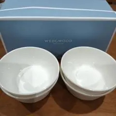WEDGWOOD ホワイトボウル 直径11cmくらい　4個セット