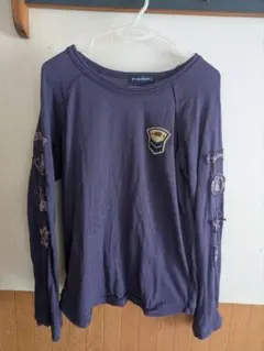 drug store's 長袖Tシャツ パープル 52