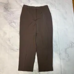 スラックス グレー ノームコア オフィスカジュアル 礼服 シンプル L 無地