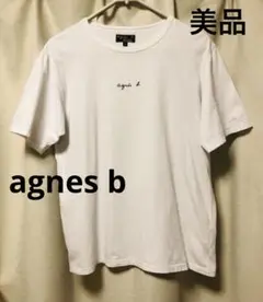 agnès b. ホワイト Tシャツ ＊ユニセックス Lサイズ