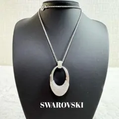 美品 スワロフスキー ペンダント ラインストーン 箱付