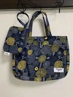 マーブルシュッド トートバッグ