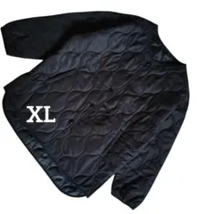 キルティングコート XL ブラック