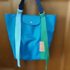 美品☆Longchamp　ル プリアージュ リプレイ トップハンドルバッグ