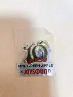 Mrs. GREEN APPLE ラウンドワン ステッカー コラボ ミセス