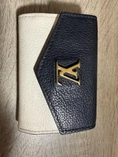 LOUIS VUITTON ポルトフォイユ ロックミニ コンパクト バイカラー