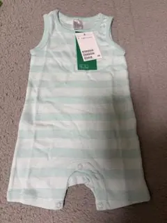 【新品未使用】H&M ノースリーブロンパース　60cm