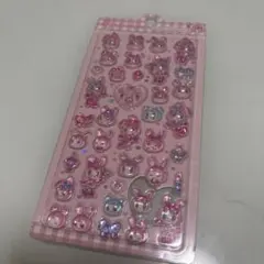 送料込：mezzo piano ちゅるんkawaiiシール