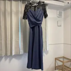 オケージョンパンツドレス　お呼ばれ　結婚式　ドレス　セットアップ　レース