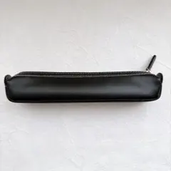 BEAMS レザーペンケース ブラックのサムネイル