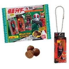 仮面ライダー ソフビパッケージチャーム＆チョコスナック 龍騎