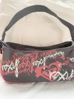 ROXY bag ♪ショルダーバッグ ♪グレー ピンク♪レディースバッグ♪