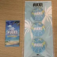 NIKKE UDX 会場限定 はがしバッチ 缶バッジ 3種セット - メルカリ