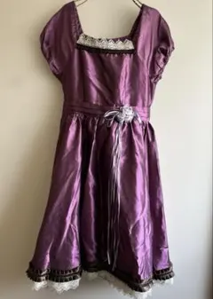紫がおしゃれなワンピドレス発表会に！