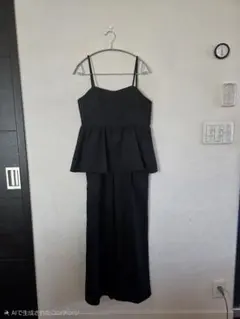 ブラックペプラムオールインワン